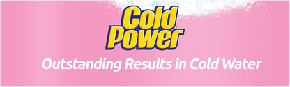 Cold Power Washing Powder Sensitive 2kg, Sensitive Laundry Detergent for Effective Stain Removal and Outstanding Results in Cold Water, No Enzyme and Dye and Perfume-Free Laundry Liquid