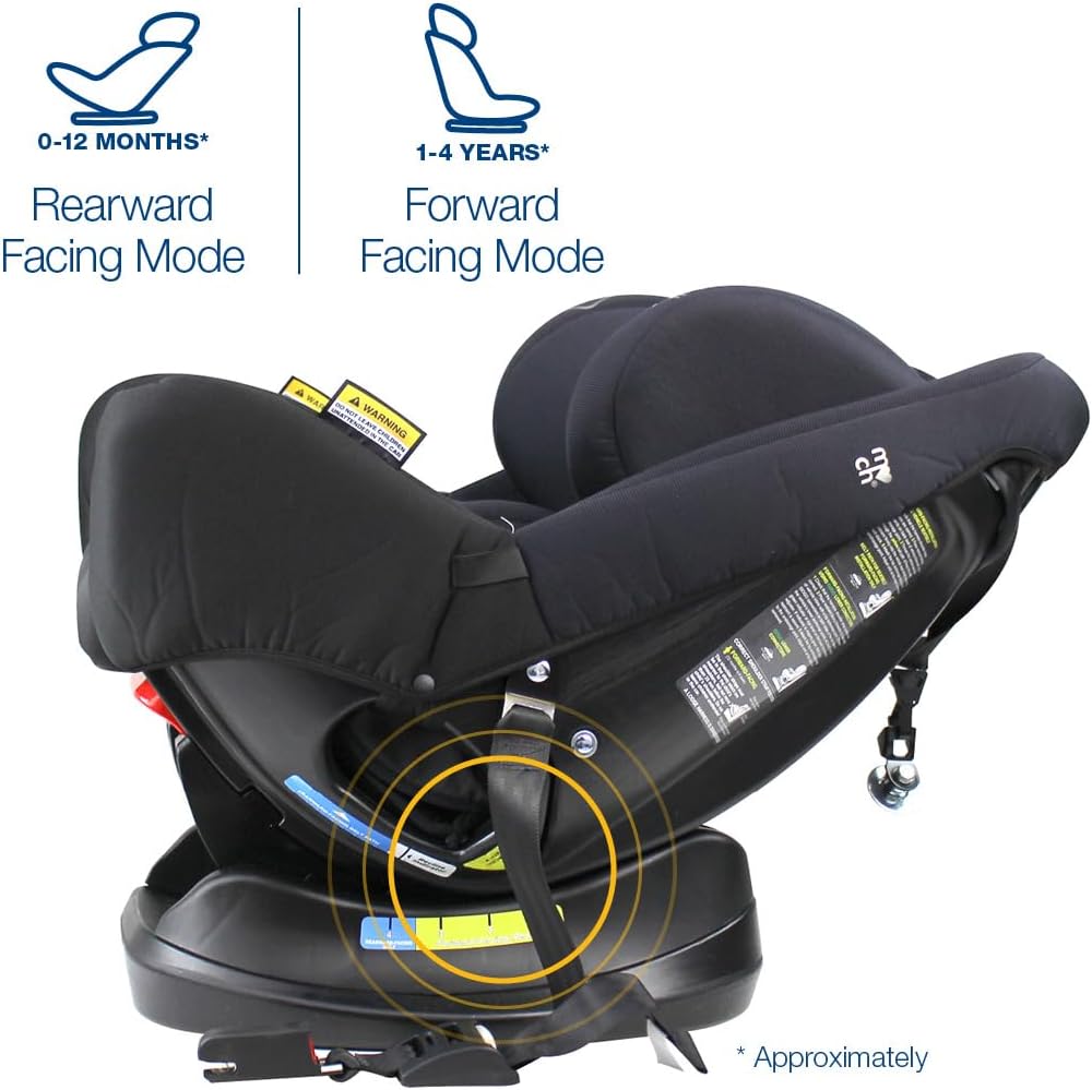 Mother's Choice isofix Convertible Car Seat Adore AP - Black Space