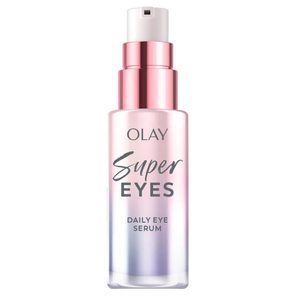 Olay Super Eye Serum - Vitamin C, Anti-Wrinkle, Anti-Aging, Brightening, Smooths Fine Lines, Firming, Hydrating, 0.45 Oz