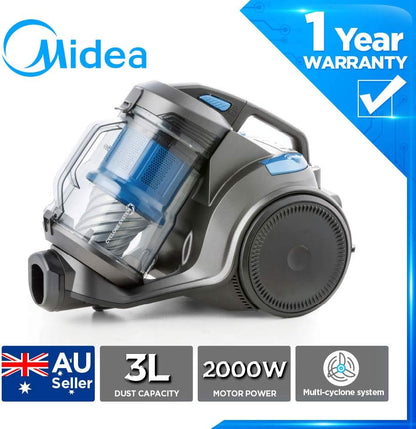 Midea New 2000W Vacuum Cleaner Multi-Cyclone Cyclonic Cleaners