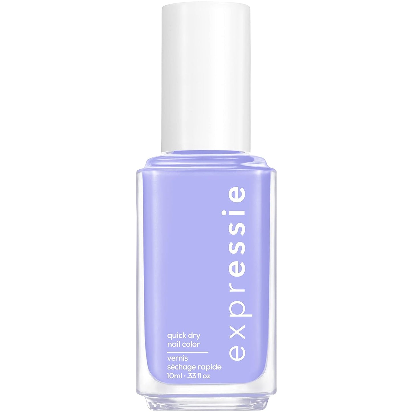 essie expressie, Quick-Dry Nail Polish, 8-Free Vegan, Bright Lilac, Sk8 With Destiny, 0.33 fl oz