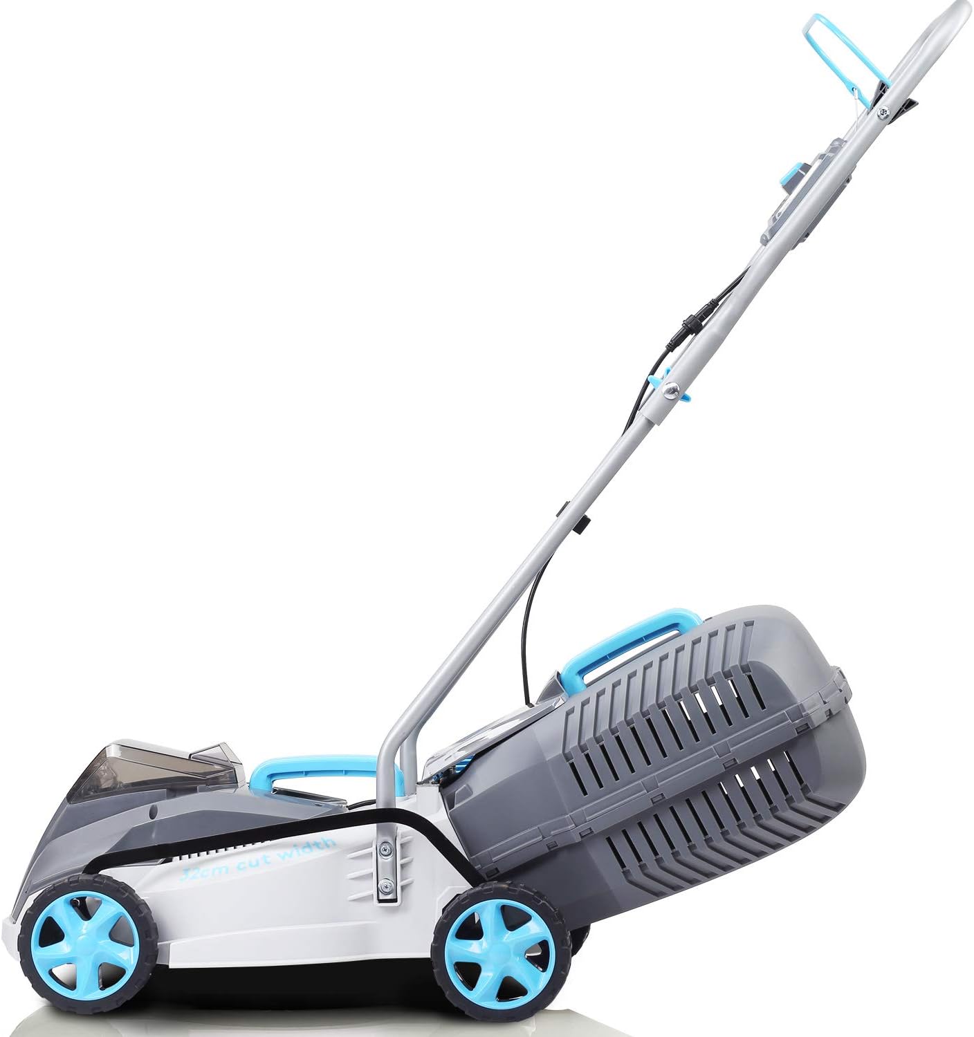 40V Brushless Cordless Lawnmower 32cm Digital Compact Electric Lawn Mower Without Battery and Charger