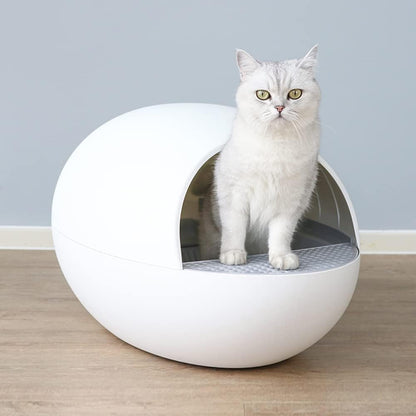 Automatic Self-Cleaning Cat Litter Box, No More Scooping & Dust-Free Cat Littler Box for Multiple Cats