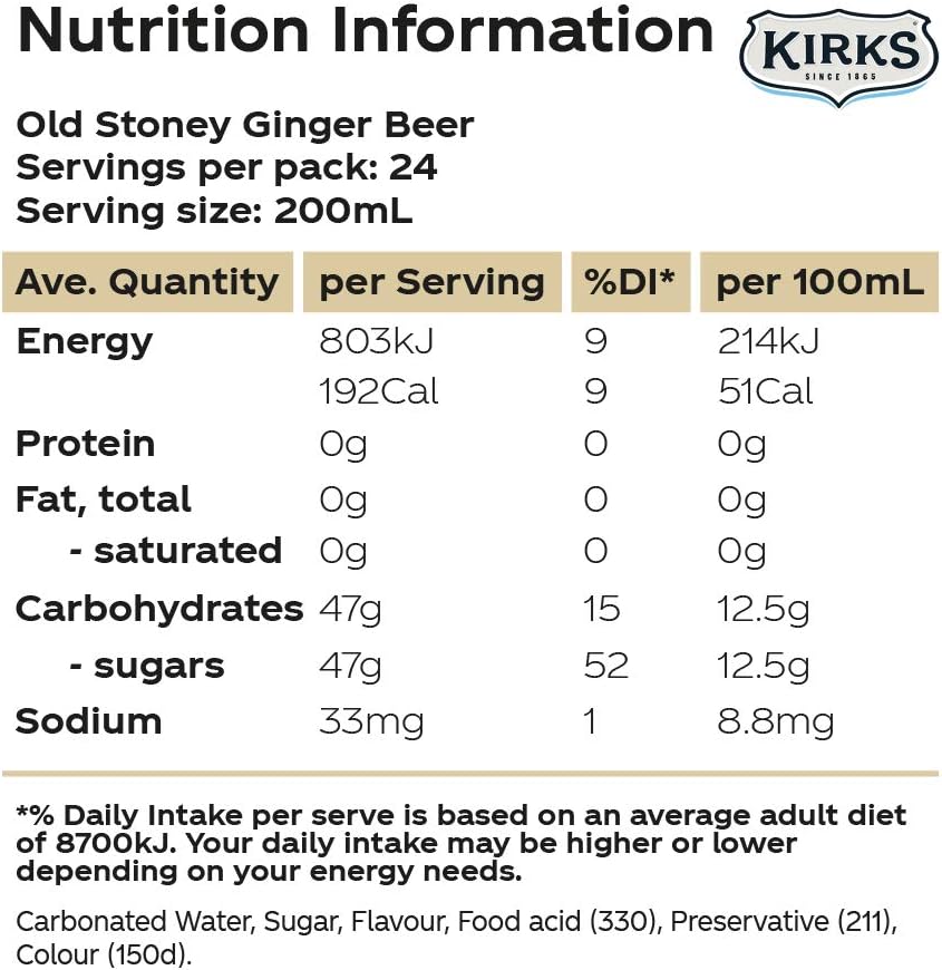 Kirks Variety Soft Drink Multipack Cans 30 x 375mL