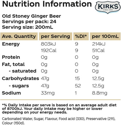 Kirks Variety Soft Drink Multipack Cans 30 x 375mL