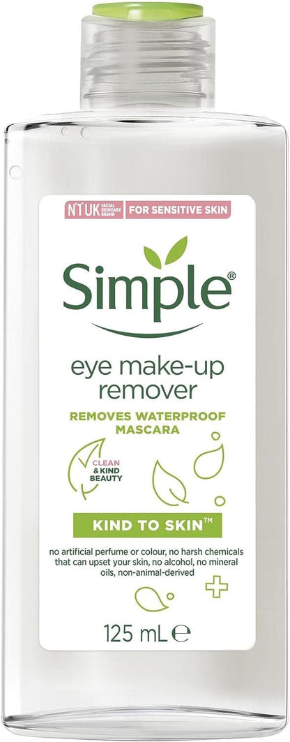 Simple Kind To Skin Eye Make-up Remover Conditioning, 125ml