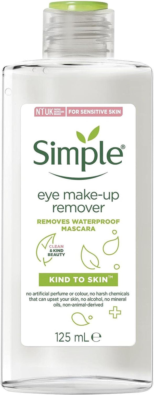 Simple Kind To Skin Eye Make-up Remover Conditioning, 125ml