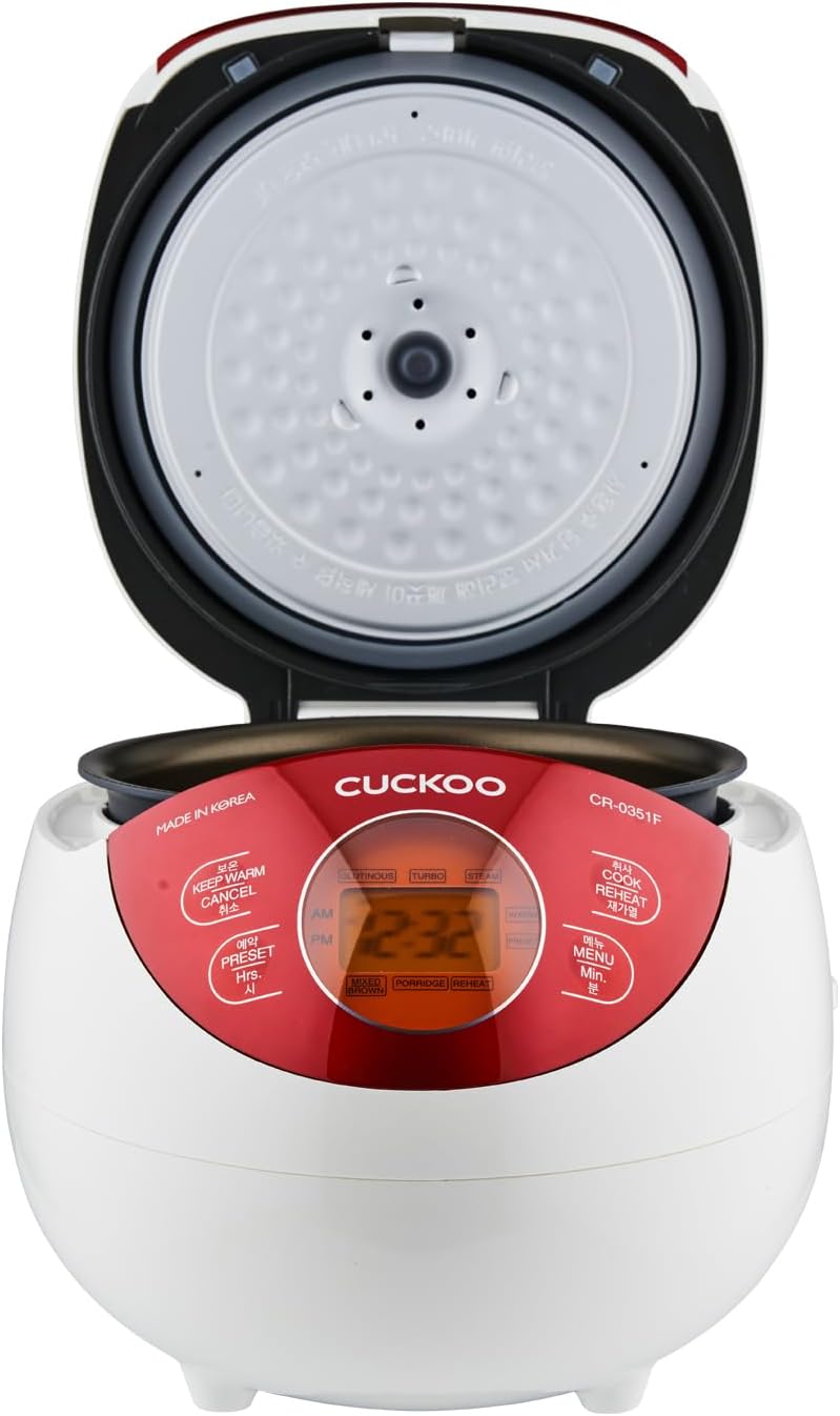 CUCKOO 3-Cup Electric Heating Smart Rice Cooker