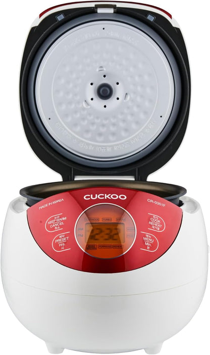 CUCKOO 3-Cup Electric Heating Smart Rice Cooker