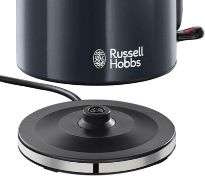 Russell Hobbs 20414 Stainless Steel Electric Kettle, 1.7 Litre, Grey