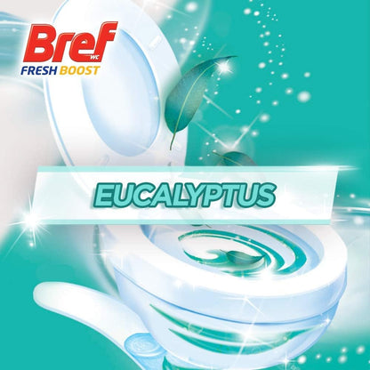 Bref Power Active Eucalyptus with Air Freshener 450ml