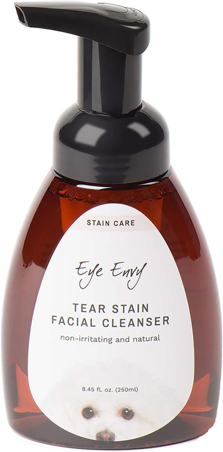 Eye Envy Tear Stain Facial Cleanser for Dogs and Cats.MADE IN USA