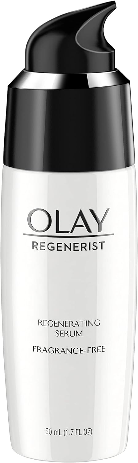 Olay Regenerist Regenerating Serum, Fragrance-Free Light Gel Face Moisturizer 1.7 fl oz