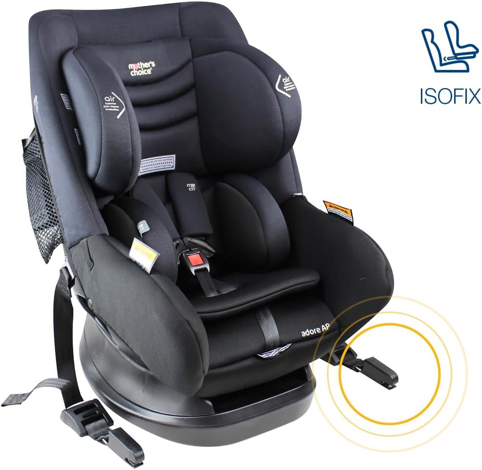 Mother's Choice isofix Convertible Car Seat Adore AP - Black Space