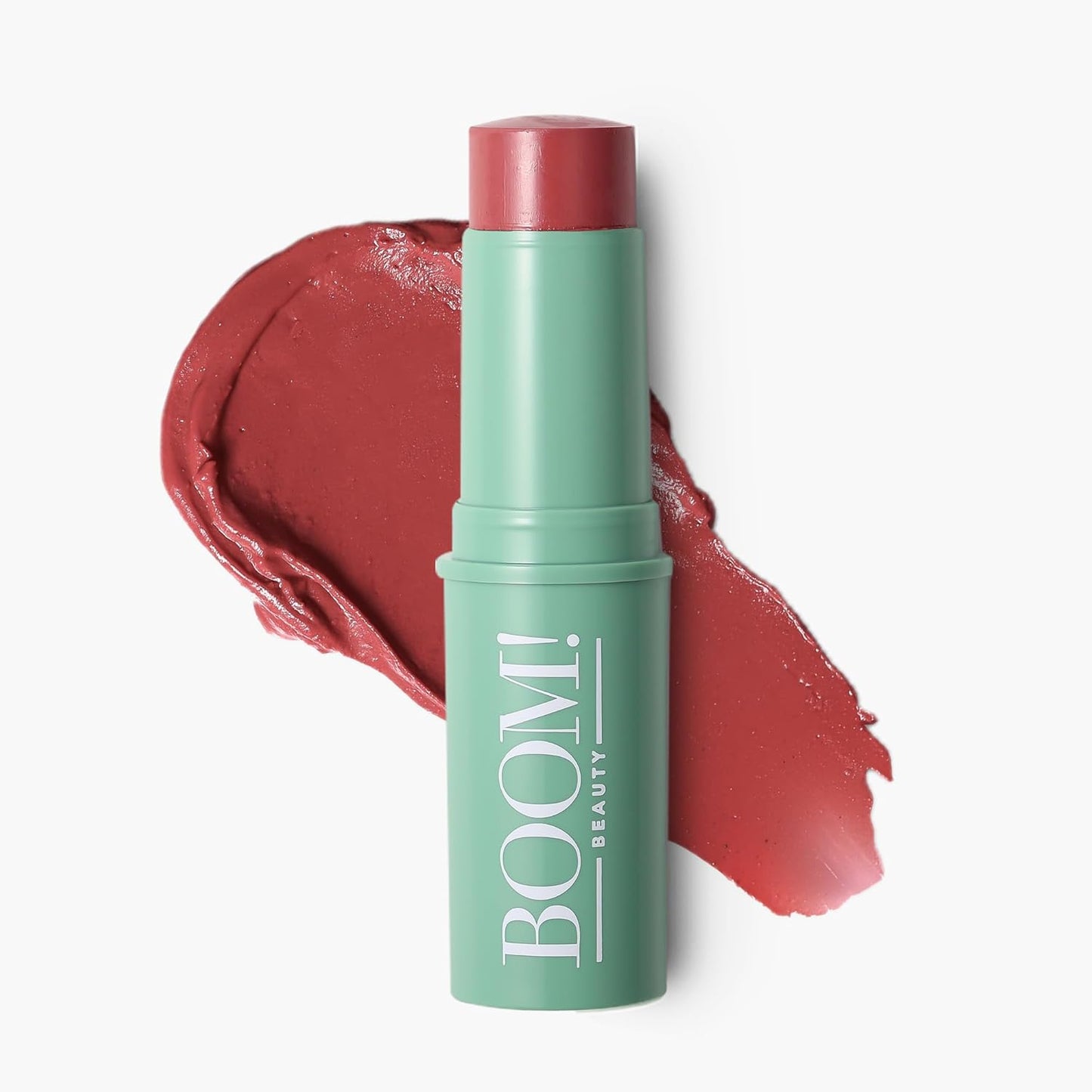 Boomstick Rose Nude ® All-in-One Cream Blush for Cheeks, Eyes & Lips, Long-Wearing-Rose Nude