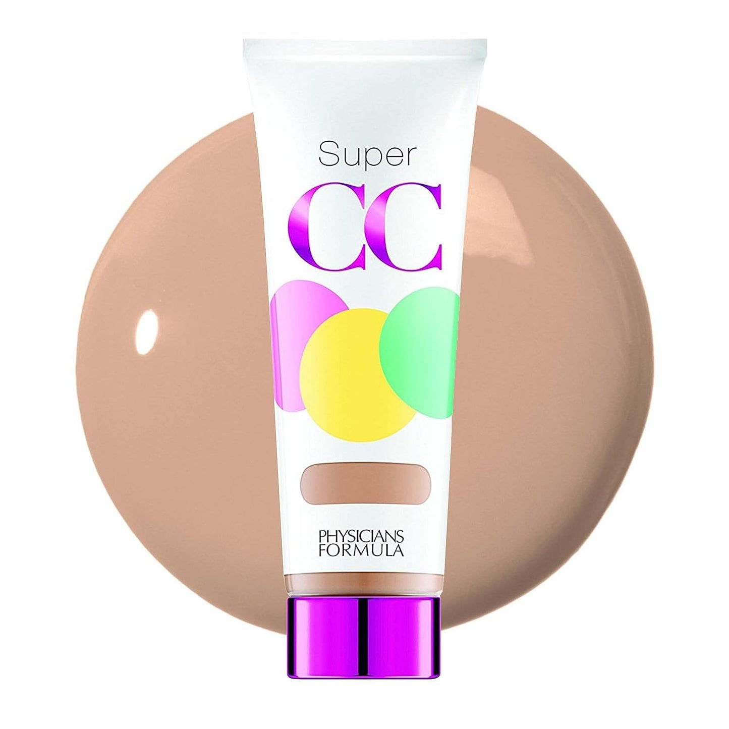 Super CC+ Cream Color-Correction + Care Cream Full Coverage Light Foundation, SPF 30, Anti Aging Hydrating Serum, For Uneven Skin Tone, Dermatologist Approved