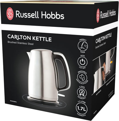 Russell Hobbs RHK82BRU Carlton Kettle, Easy to Clean, 1.7 L Capacity