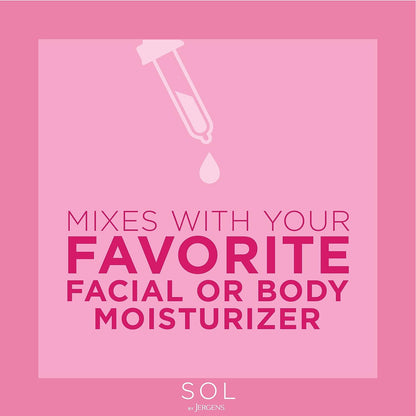 Drop Self Tanning Drops, Tanning Water, Add to Lotions, Serums, and Oils for Custom Tan, for Year-Round Glow, 1 Fluid Ounce
