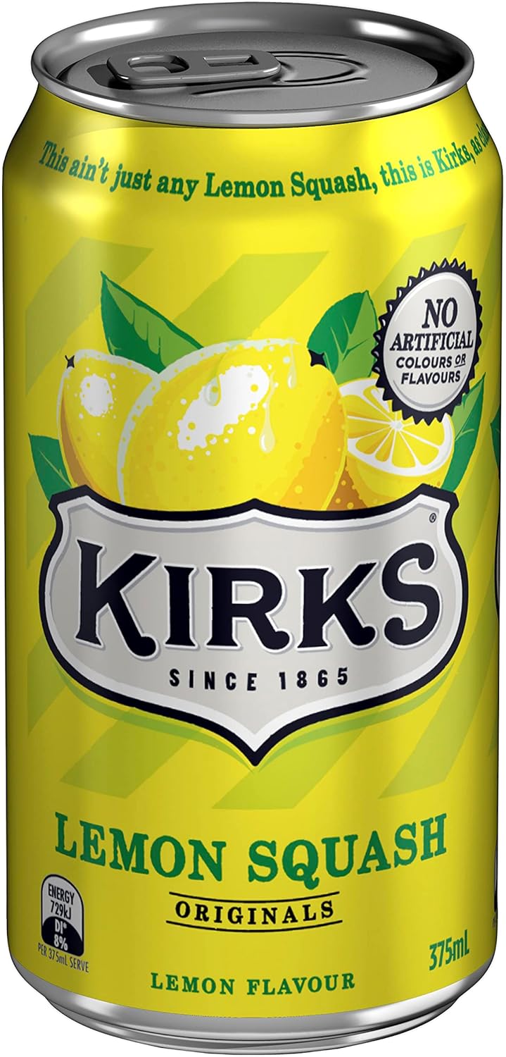Kirks Variety Soft Drink Multipack Cans 30 x 375mL