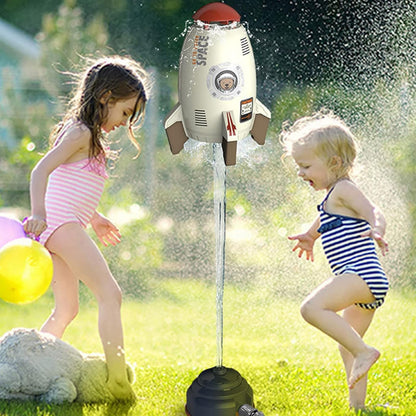 Hydro Launch Water Rocket Outdoor Sprinkler Toy (White)