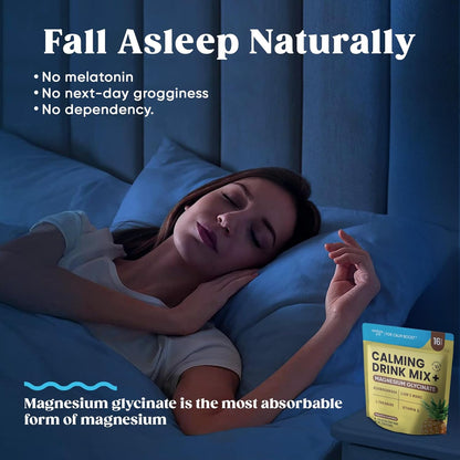 Venture Pal Calming Powdered Drink Mix, Magnesium Glycinate, Ashwagandha,sugar free