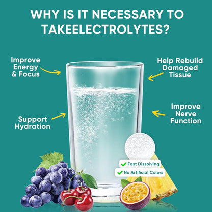 Venture Pal Sugar Free Electrolyte Powder Packets -| Non-GMO | Certified Vegan | 16 Sticks