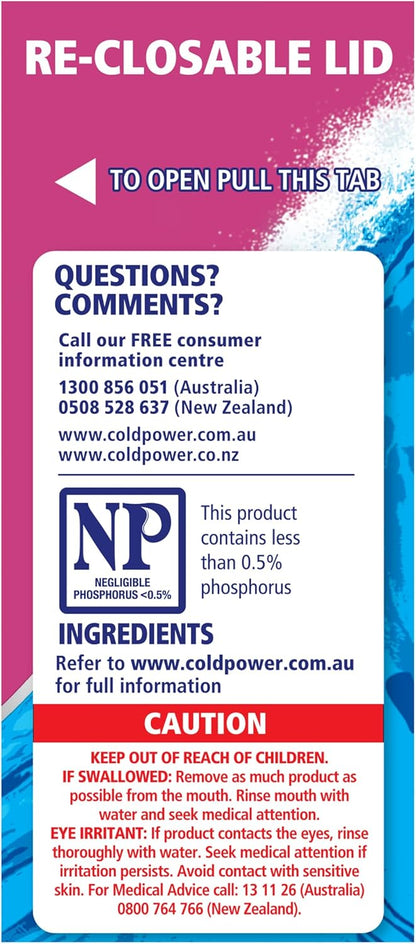 Cold Power Advanced Clean with A Touch of Fabric Softener Laundry Powder 1 kg