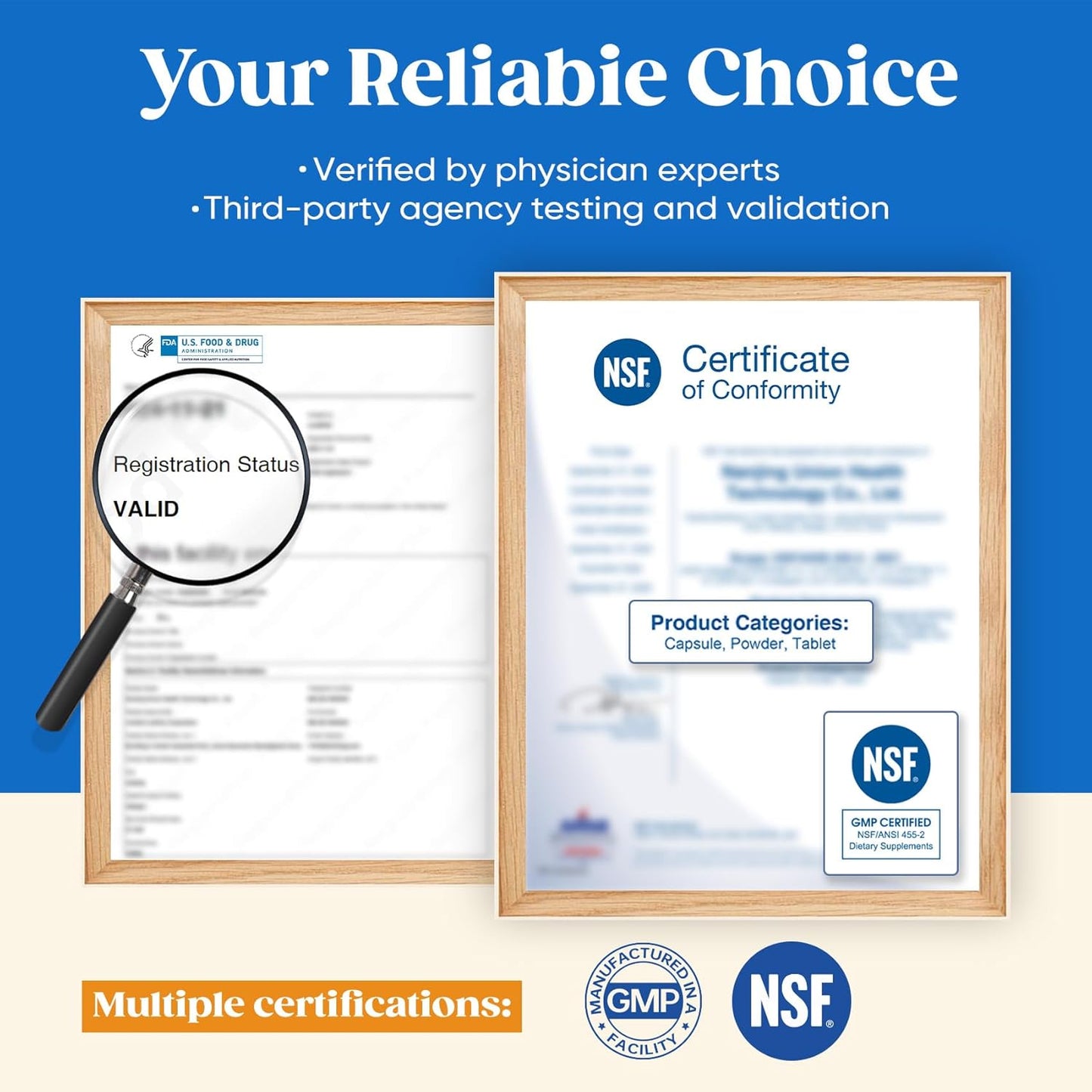 Venture Pal Calming Powdered Drink Mix, Magnesium Glycinate, Ashwagandha, L-Theanine,Vitamin D, Lions Mane, Sugar Free Magnesium Supplement Blend for Relax & Focus, Non GMO, Vegan, On The Go