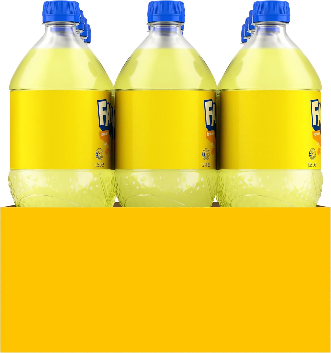 Fanta Lemon Soft Drink 12 x 1.25L Bottle