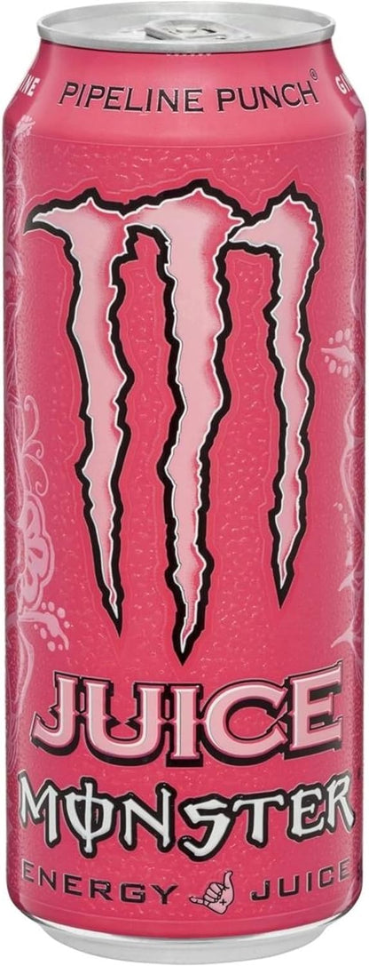 Monster Energy Drink Pipeline Punch Cans, 24 x 500ml