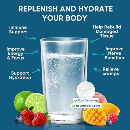 Venture Pal Sugar Free Electrolyte Powder Packets - Liquid Daily IV Hydration Packets| 16 Sticks