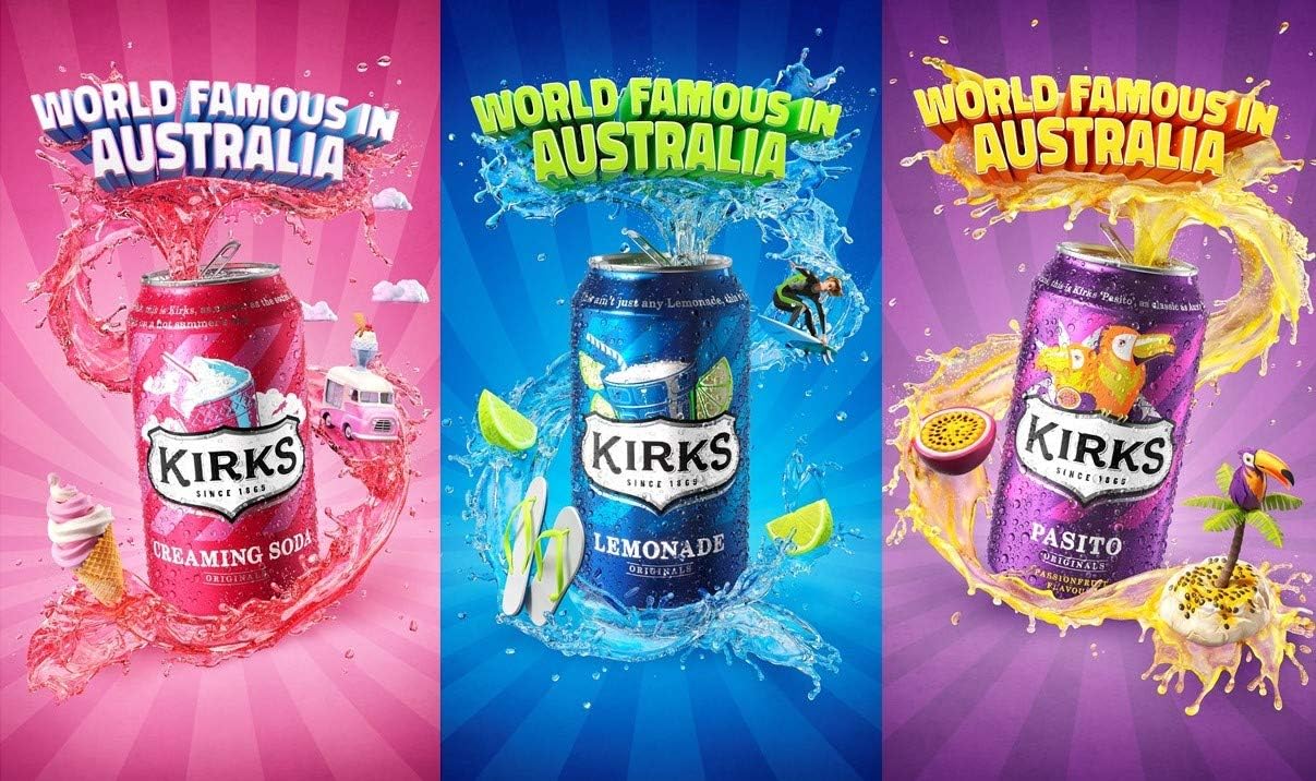 Kirks Creaming Soda 1.25L x 12
