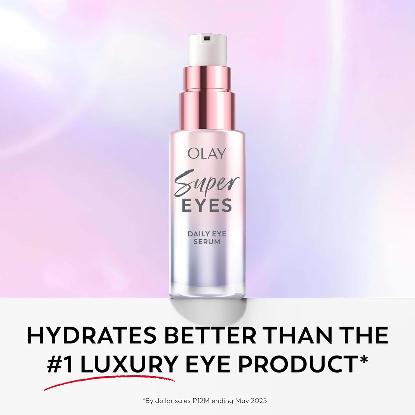 Olay Super Eye Serum - Vitamin C, Anti-Wrinkle, Anti-Aging, Brightening, Smooths Fine Lines, Firming, Hydrating, 0.45 Oz