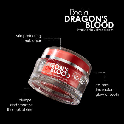 Rodial Dragons Blood Velvet Cream 50 ml Intensive & Rich Moisturiser