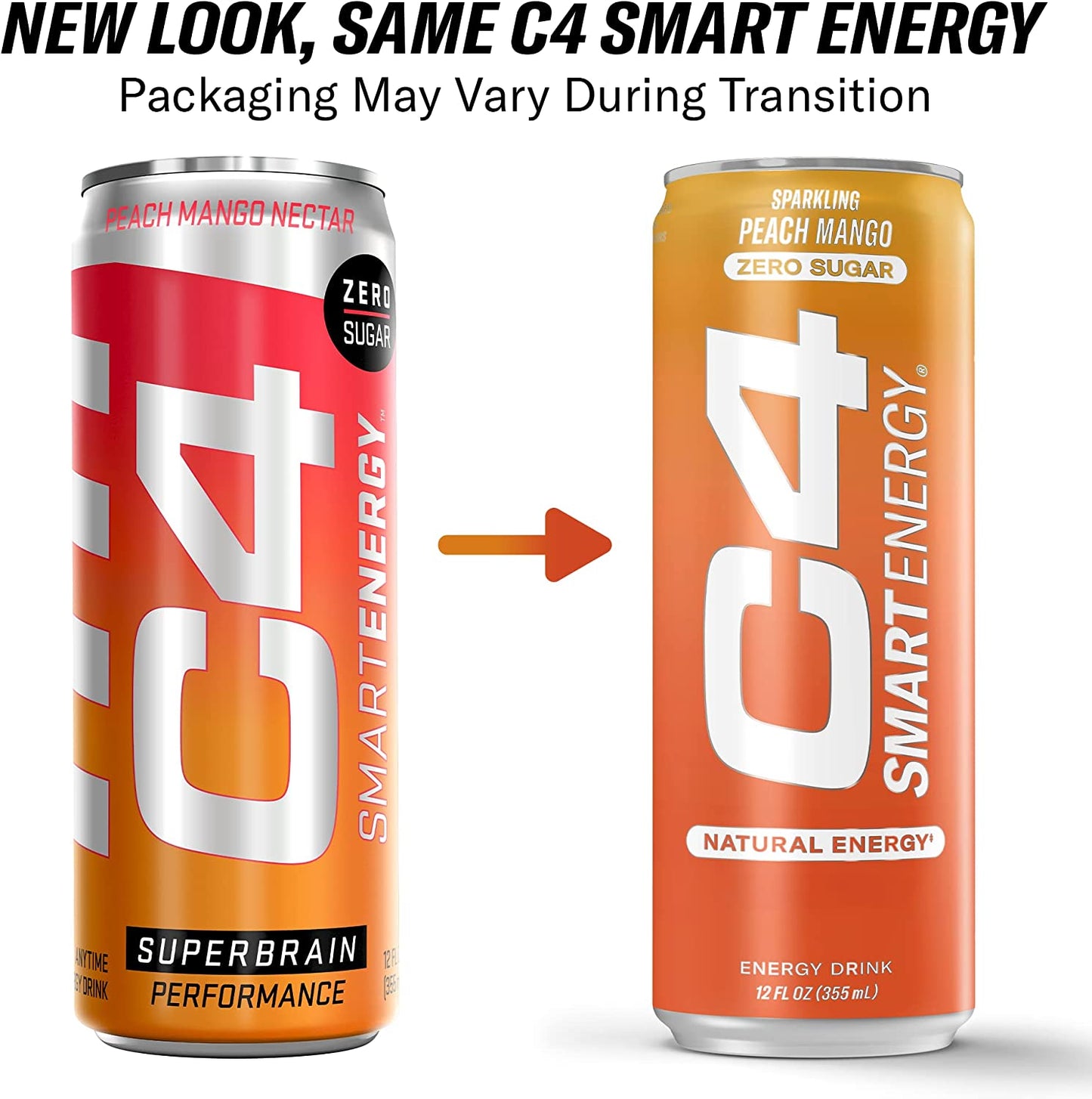 C4 Energy & Smart Energy Drinks Variety Pack Zero Calorie, Coffee...