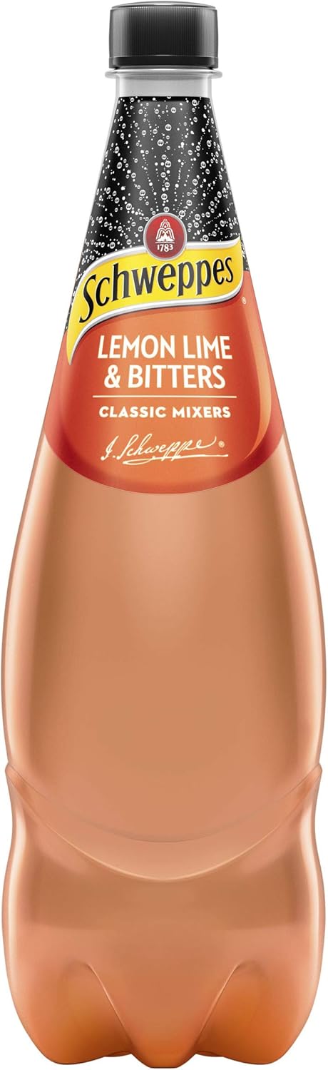 Schweppes Lemon Lime and Bitters, 12 x 1.1L