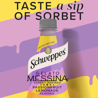 Schweppes Passionfruit Lemonade 1.1 Litre (Pack of 12)