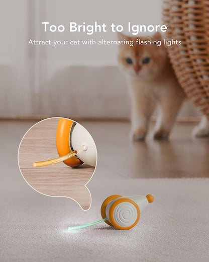 PETLIBRO Interactive Cat Toys for Indoor Cats with LED Lights, Cat Mouse Toys, Smart Sensing Cat Toys, Moving Cat Toy, Smart Electric Cat