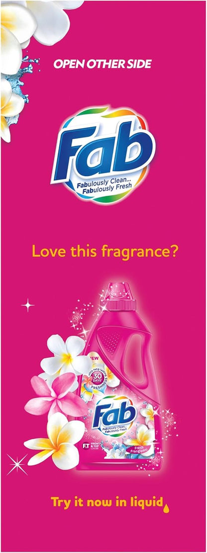 Fab Fresh Frangipani Laundry Powder Detergent 4Kg