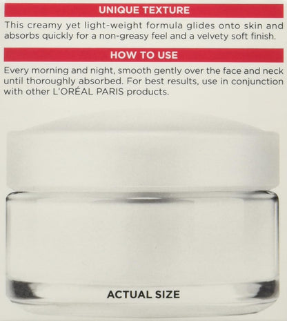 L'Oreal Paris Wrinkle Expert 45+ Anti-Aging Face Moisturizer with Retino-Peptide, Non-Greasy, Suitable for Sensitive Skin, 1.7 fl. Oz