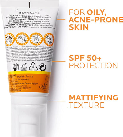 La Roche-Posay Anthelios XL Dry Touch SPF50+ Facial Sunscreen 50ml