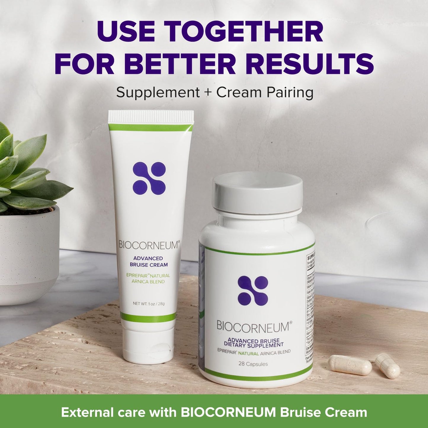 BIOCORNEUM Advanced Bruise Dietary Supplement – Internal Support for Visible Bruise Recovery