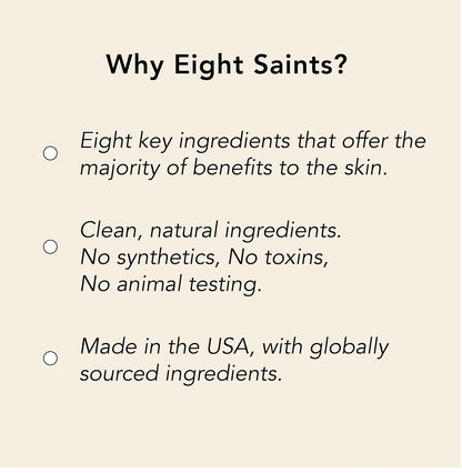 Eight Saints Retinol Facial Moistuizer Cream, For Firming Face, Neck & Eye Wrinkles and Lines, Deep Hydrating Lotion, Fragrance-Free, 2 Ounces