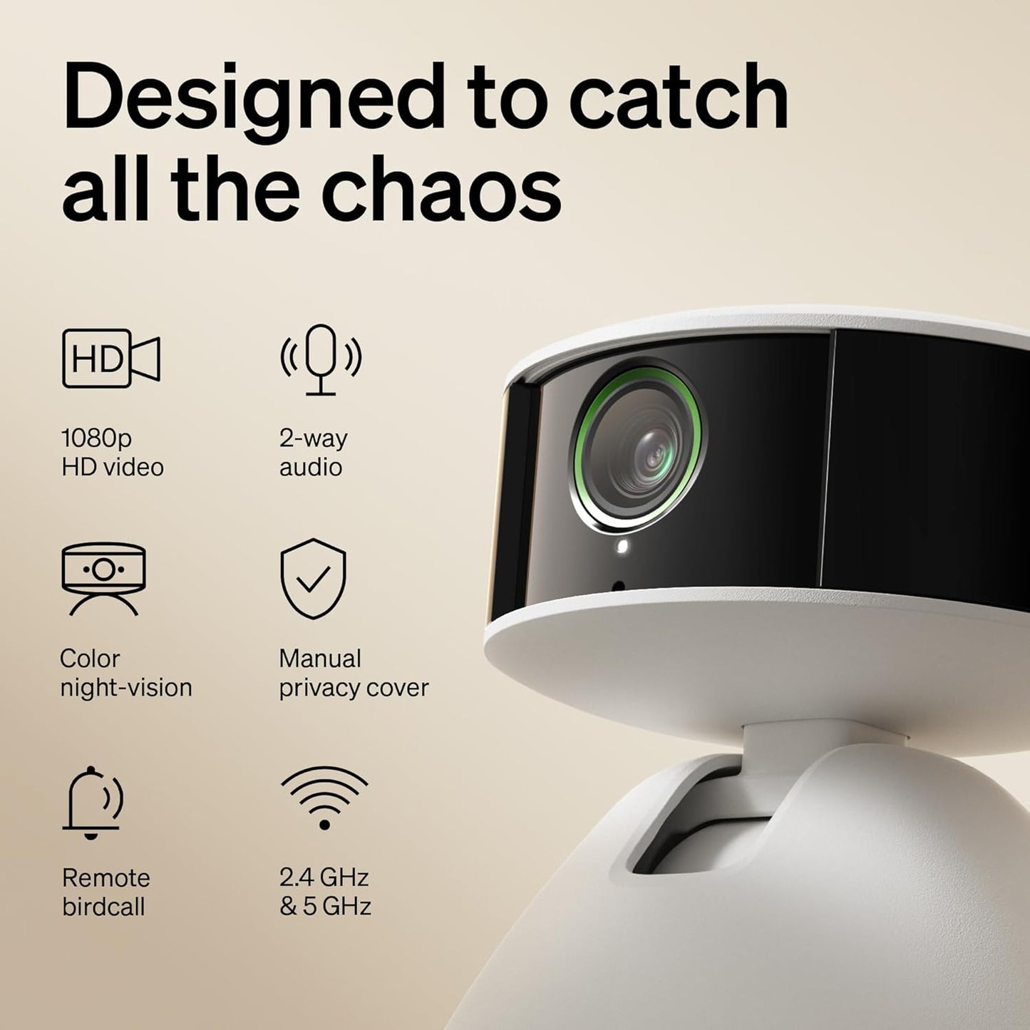 PETLIBRO AI Dog Camera Pet Camera Indoor with Phone App,2-Way Audio WiFi Cam