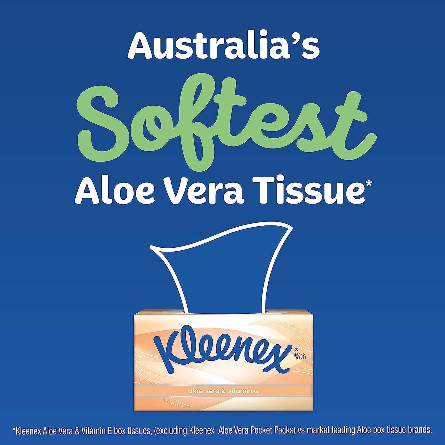 Kleenex Aloe Vera & Vitamin E 3 Ply Facial Tissues 2280 Count