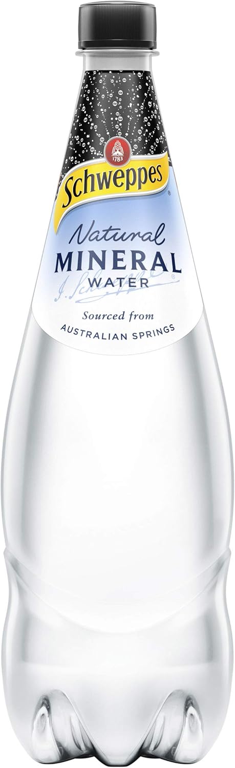 Schweppes Natural Mineral Water, 12 x 1.1L