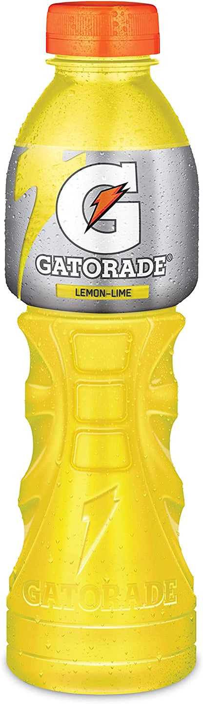 Gatorade Lemon Lime Sports Drink 12 x 600ml