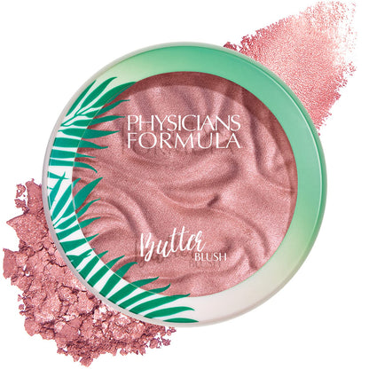 Butter Blush Makeup Powder, Saucy Mauve, Dermatologist Approved, Vegan