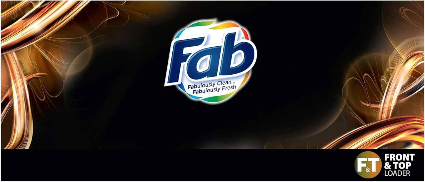 Fab Perfume Indulgence Gold Absolute Laundry Powder Detergent, 3.8 Kilograms