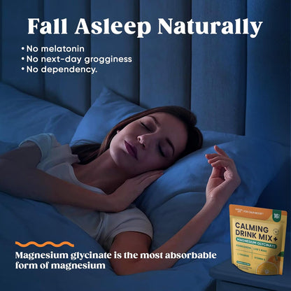 Venture Pal Calming Powdered Drink Mix, Magnesium Glycinate, Ashwagandha,sugar free